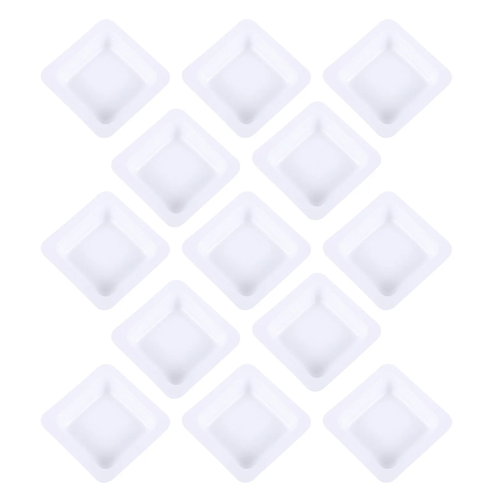 

50 шт. пластиковых мерных чаш, антистатические, с антипригарной поверхностью, 7 мл, для легкого переливания, для разбавления кислот и спирта