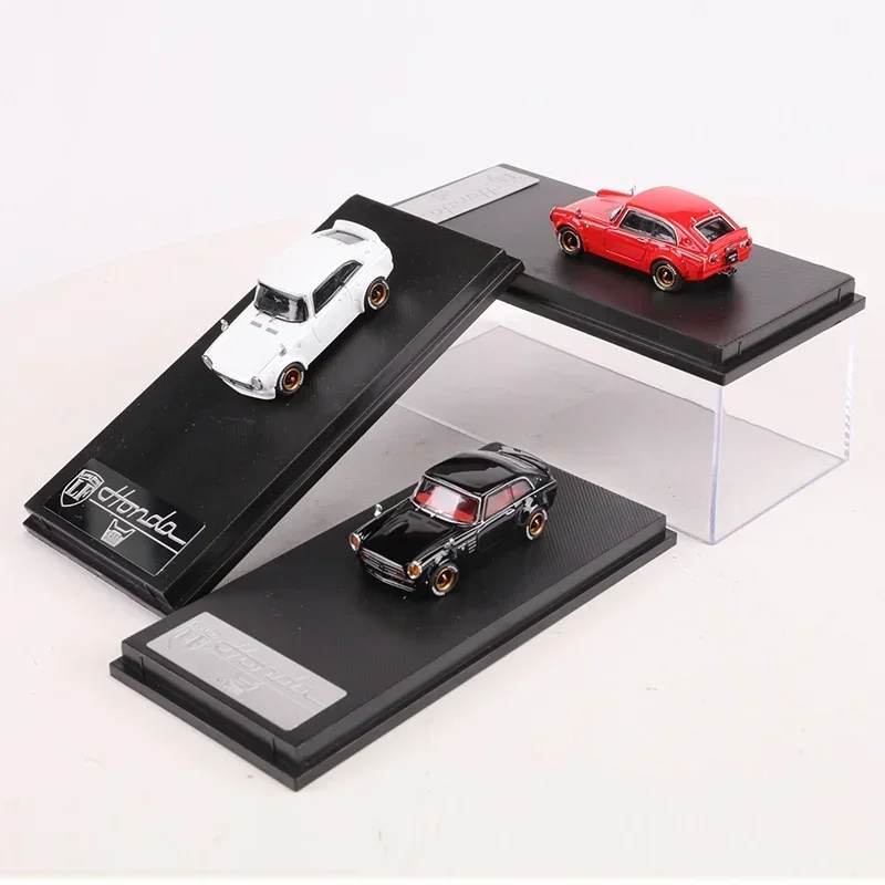 LF MODELLO 1:64 Honda S800 Collezione di modellini in lega pressofusa Nero Bianco Rosso Collezionista