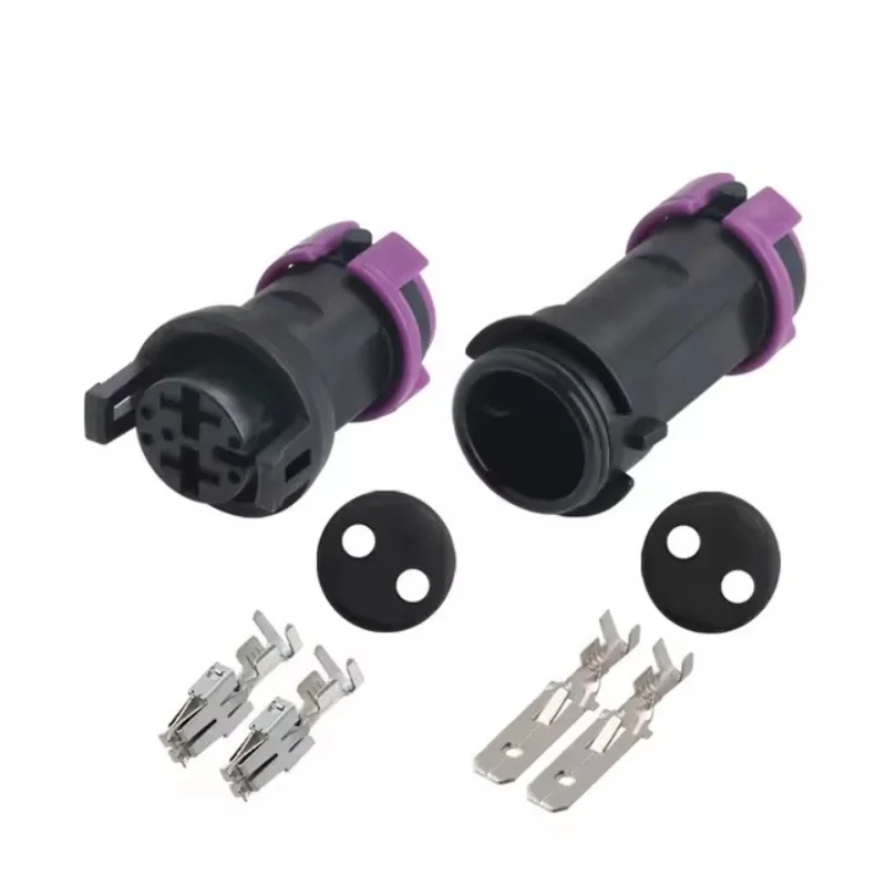 

1 Set 2 Pin 813972926 813972923 813971956 443972614 Car Fog Light Wire Socket Waterproof Auto Shut-off Solenoid Valve Plug