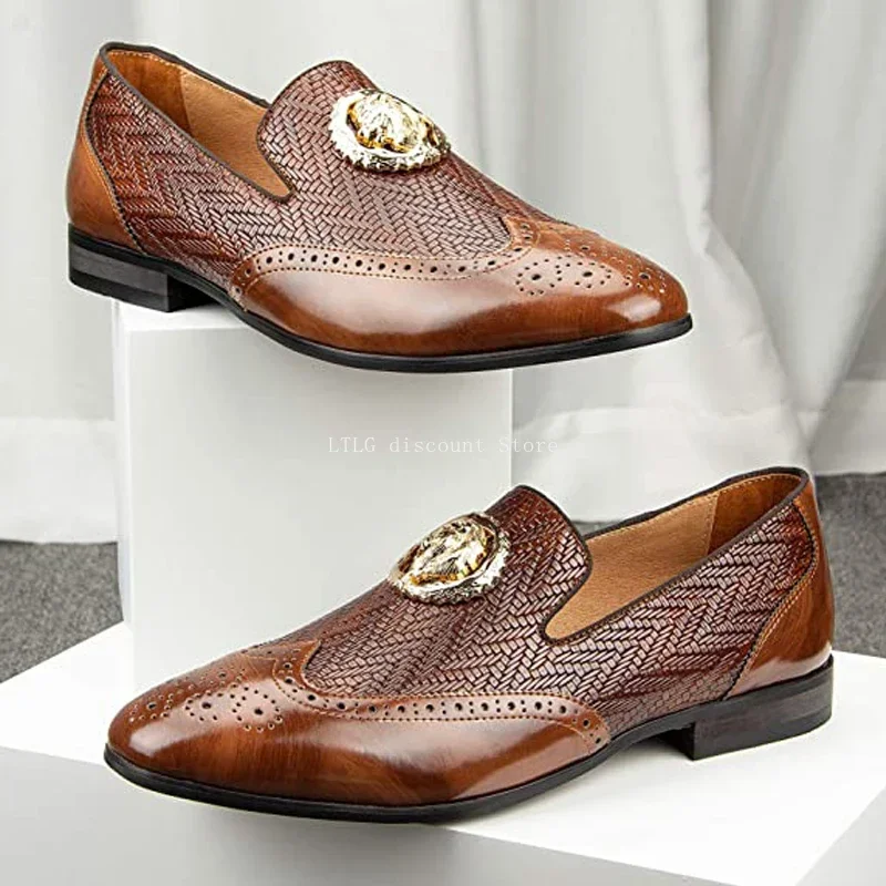 Mens Loafers Casual Business Shoes Men Handmade Autumn Breathable Fashion Velvet for Men Black Mens Party Banquet Driving Shoes