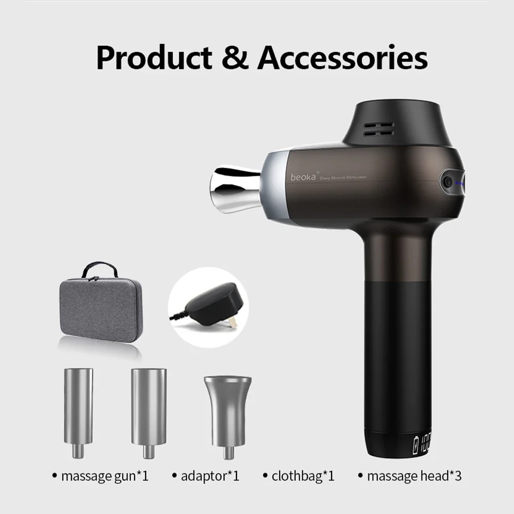

Titanium Alloy Fascia Massage Electric Massagers Machine Professional Deep Tissue Massage Deep Tissue High Quality