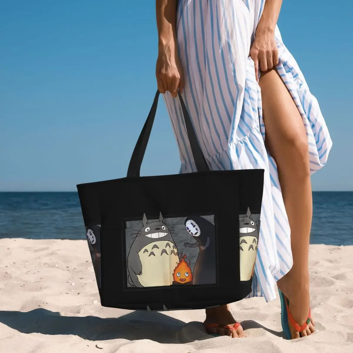 bolsa-tote-de-praia-three-ghibli-friends-bolsa-esportiva-para-academia-yoga-bolsa-grande-para-mulheres-bolsa-de-viagem-bolsa-fitness