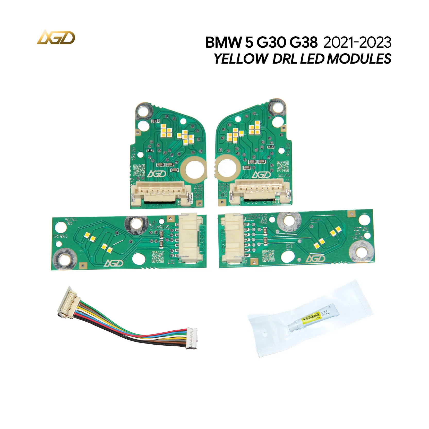 

Желтая светодиодная плата DRL для BMW F90 M5 G30 G31 5 SERIES LCI 2021-2023 гг.