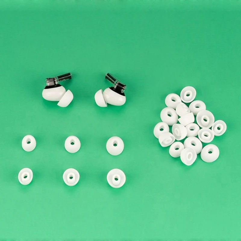 M17B Silicone Ear Tip Soft Silicone Earbud Tip Earbud Capa para Earbud Ear (a)