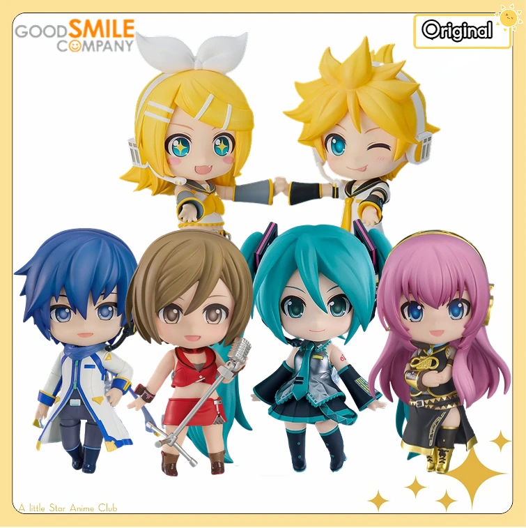 

GSC Nendoron 2839/2840/2841/2842/2843/2844 Piapro Hatsune Miku/Kagamine Rin/Kagamine Len/Megurine Luka/ MEIKO/KAITO 2.0/3.0