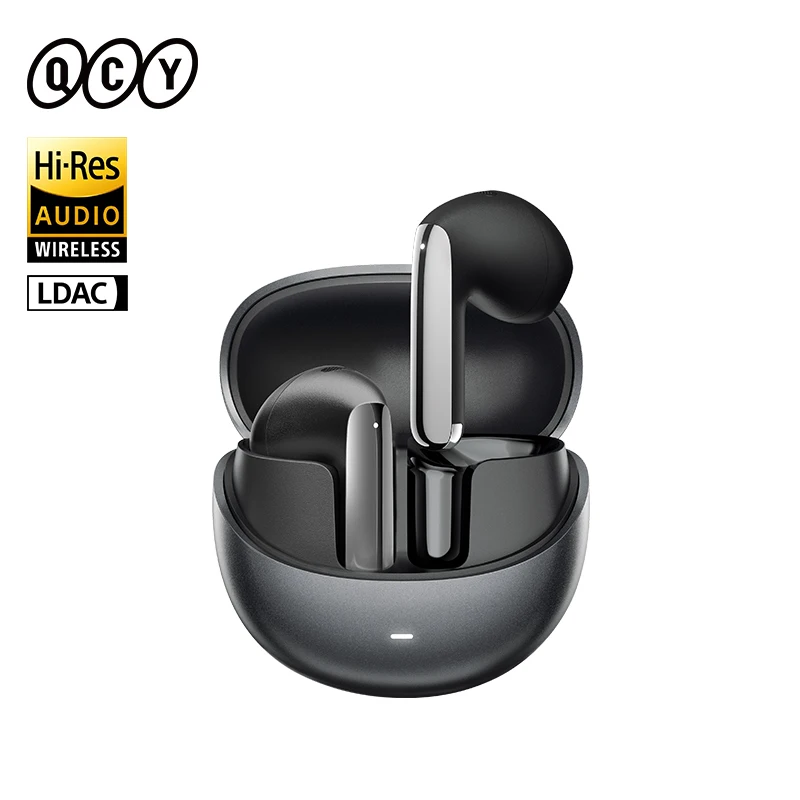 QCY HT10 AilyBuds Pro+ Hybrid ANC Wireless Earphones Hi-Res Audio with LDAC 6 Mics AI HD Call Headset Dual Connection Earbuds