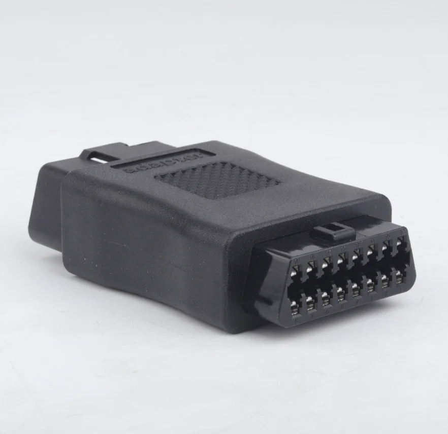 16Pin Full Car OBD2 Plug  Male to Female Interface Obd 2 Connector Anti-Wear Shell Univeral OBDII Car Connect Adapter for ELM327