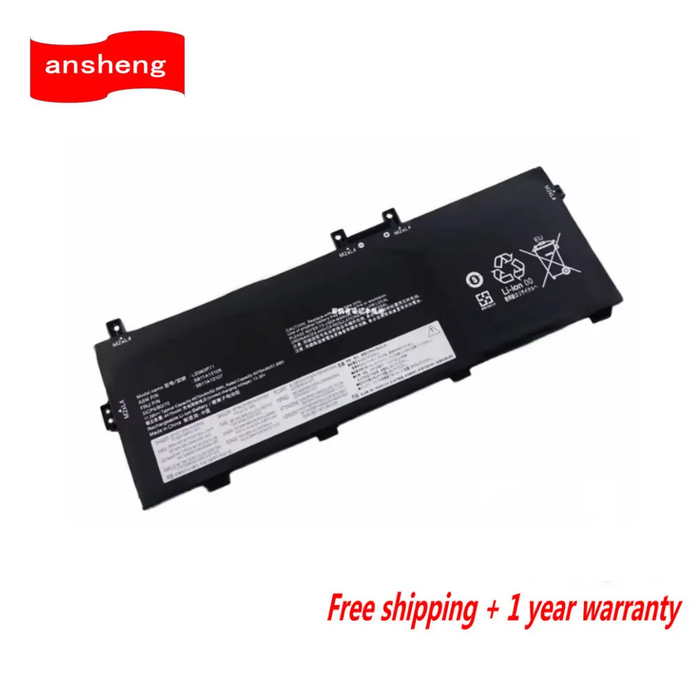 

L20M3P71 Аккумулятор для ноутбука Lenovo ThinkPad X13 Yoga G2 11,58 В 4570 мАч 52,9 Втч L20C3P71 L20L3P71 SB11A13105