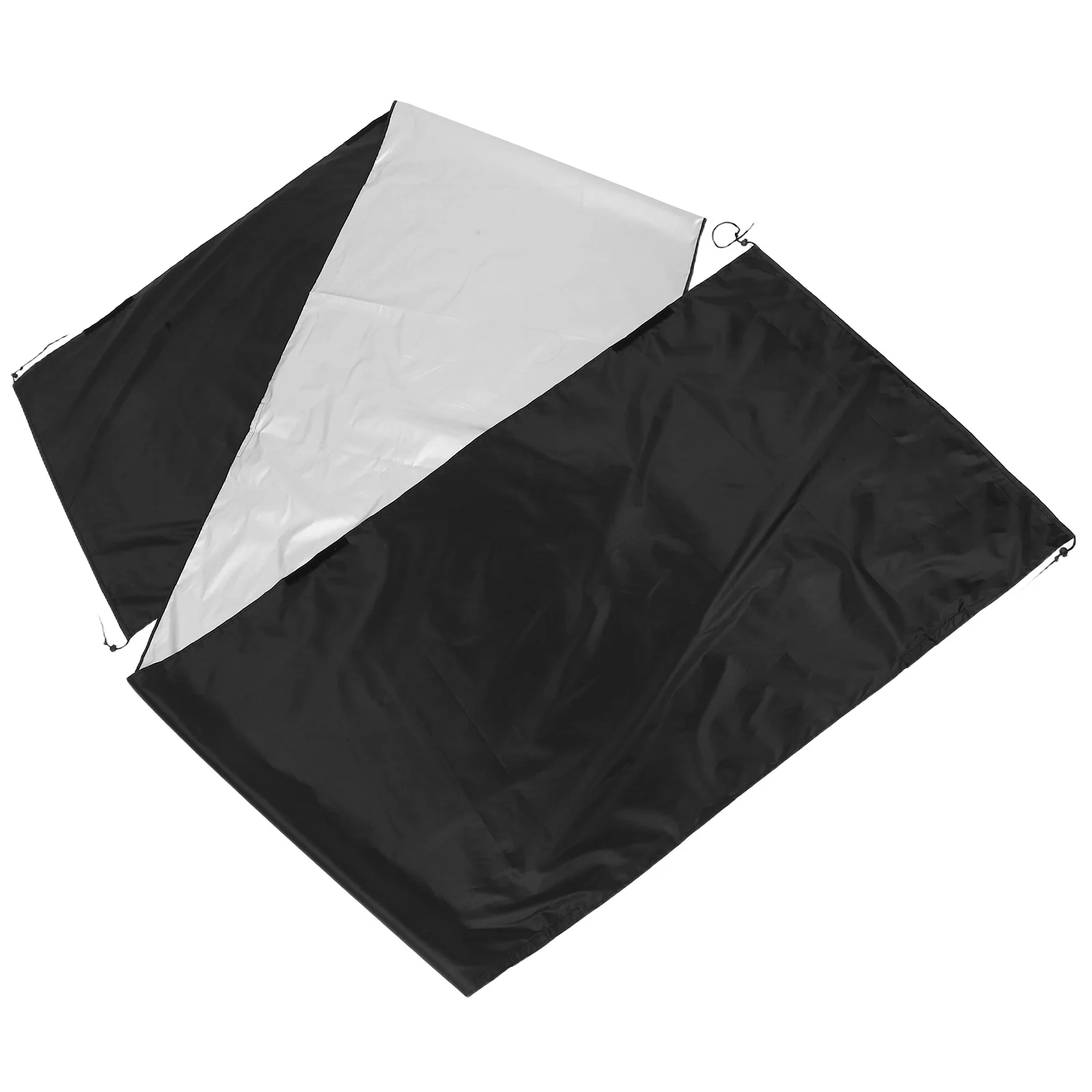 

Swimming Pool Cover Heavy Duty Waterproof Black Protective Solar Blanket for Inground Pools Outdoor Pool Cover
