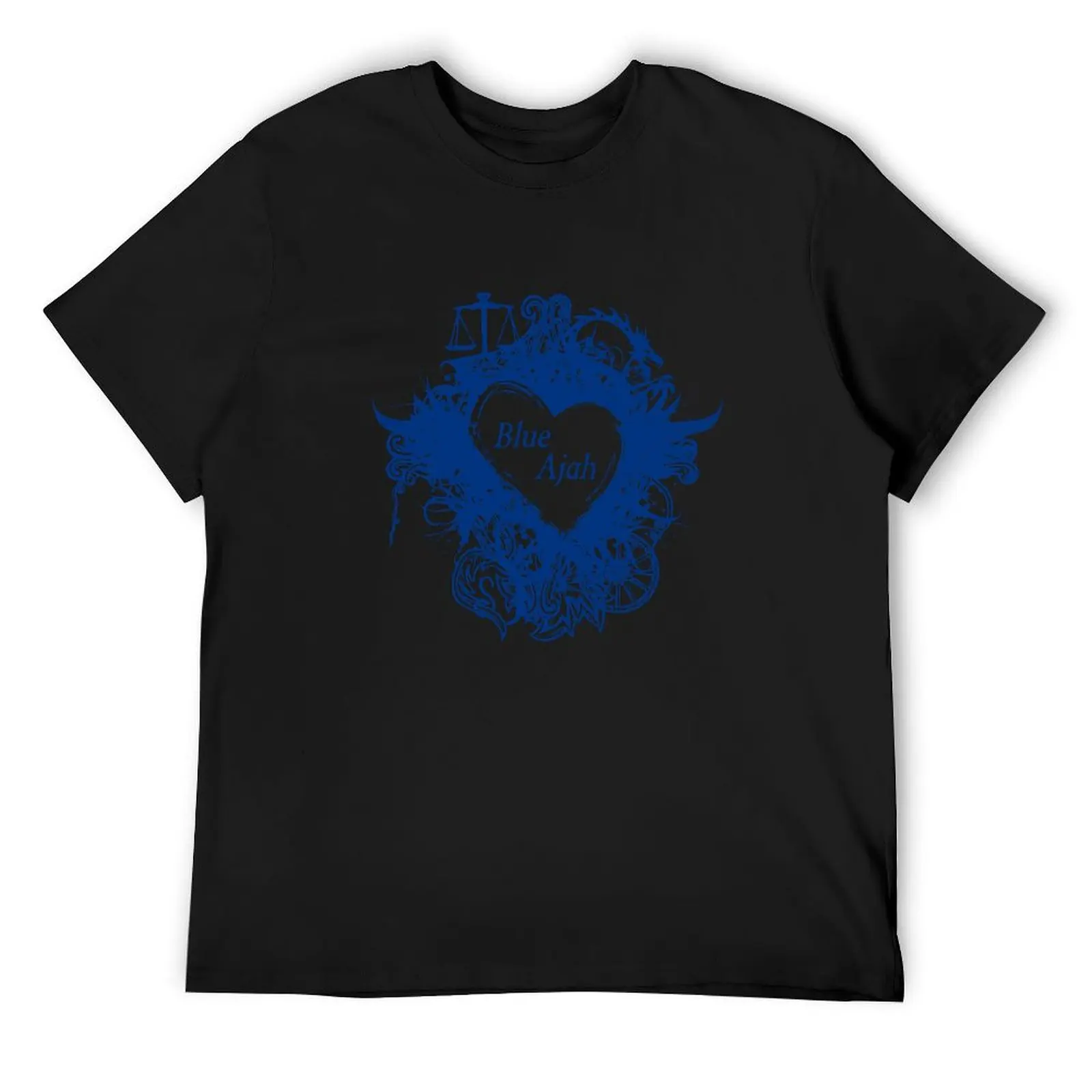 Blue Ajah (Heart Format) T-Shirt anime t shirts vintage graphic tee quick drying sweat oversized t shirt men