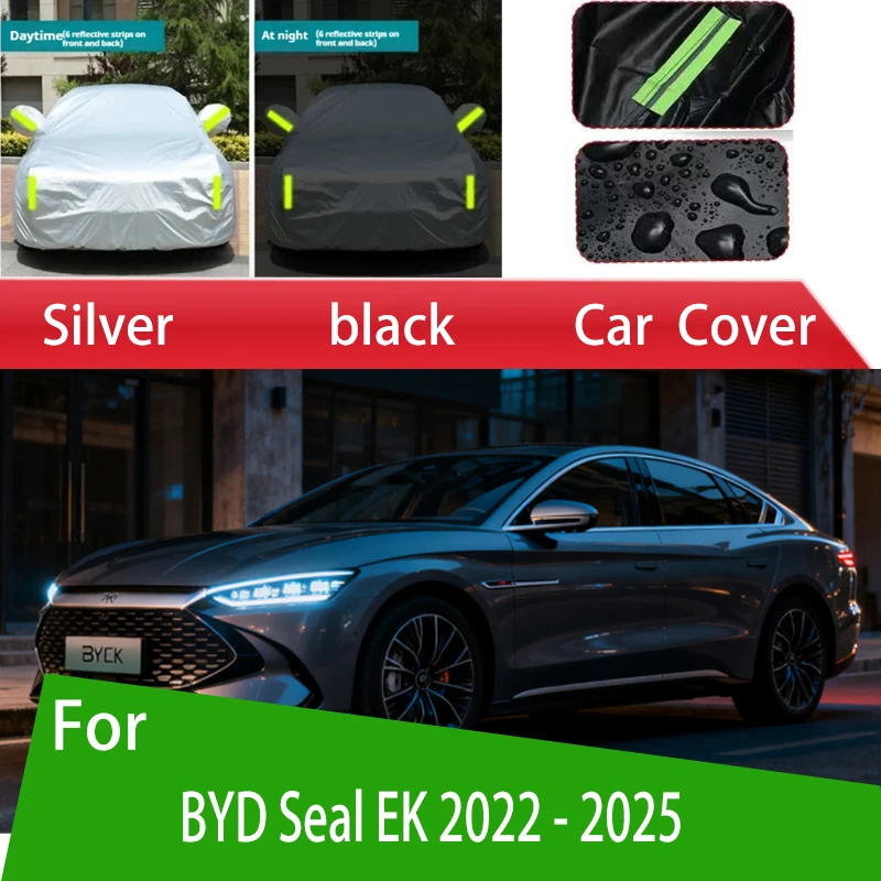 

For BYD Seal EK 2022-2025 Outdoor Protection Full Car Covers Snow Cover Sunshade Waterproof Dustproof Exterior Car accessories
