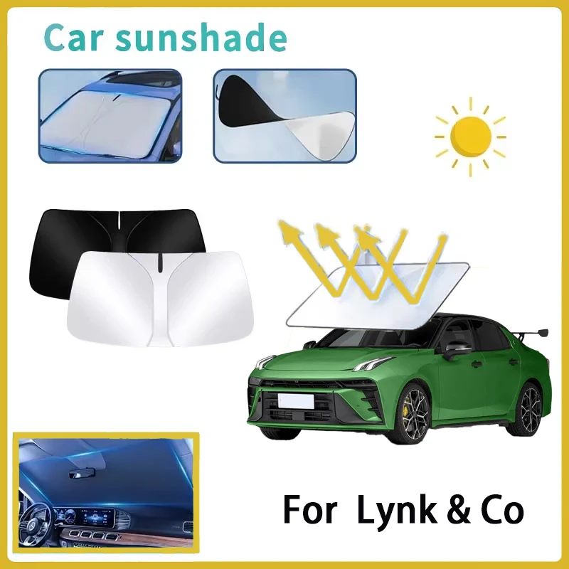 

Suitable for Lynk & Co 01/02/03/05/06/09 car sunshade front windshield sunscreen heat protection sunshade