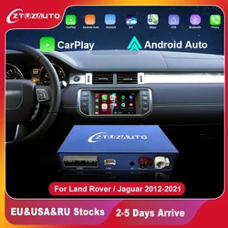 Wireless Carplay For Land Rover/Jaguar/Range Rover/Evoque/Discovery 2012-2021 Android Auto Ai Box Multimedia USB Navigation DSP