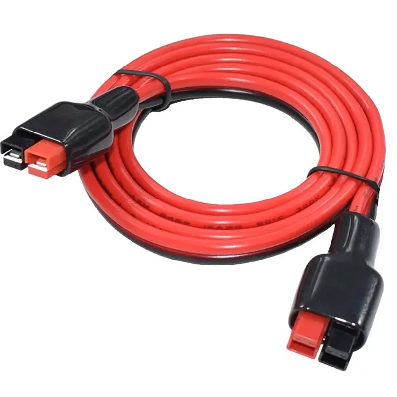 ABDE-For Extension Cable Battery Adapter Connector For Goal Zero Yeti Solar Generator Renogy Boulder 200
