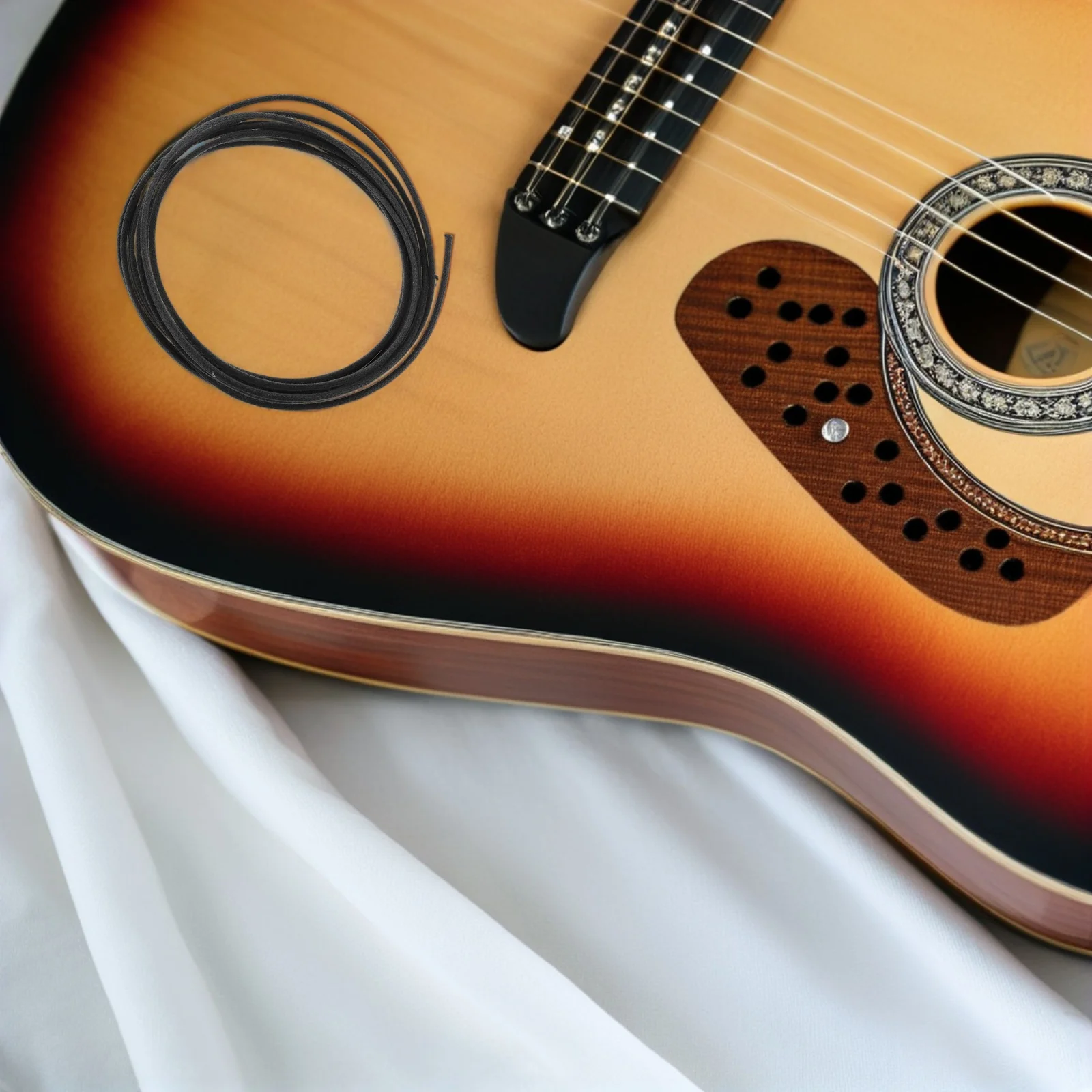 

10ft Waxed Pushback Cloth Guitar Wire Vintage Pre-Tinned Copper Cable Electric Guitar Bass Wiring Replacement Parts