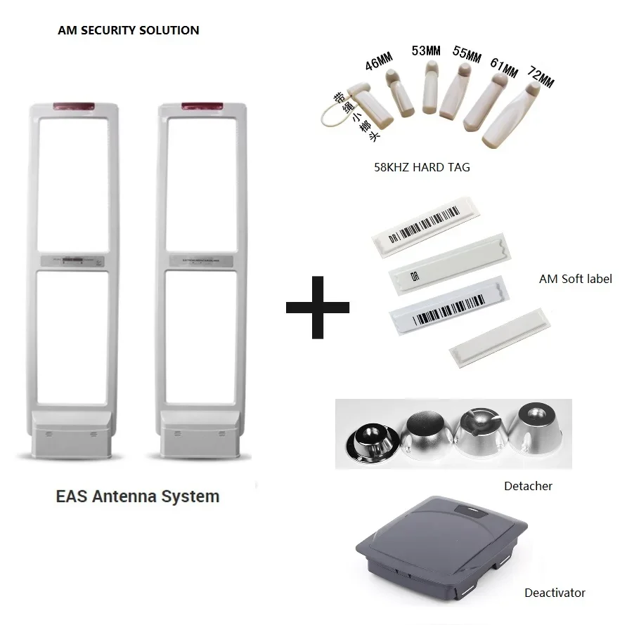 

A1809EP EAS Security door Alarm Retail Anti-theft Loss Prevention Shop Gate Protection Detecting Sensor