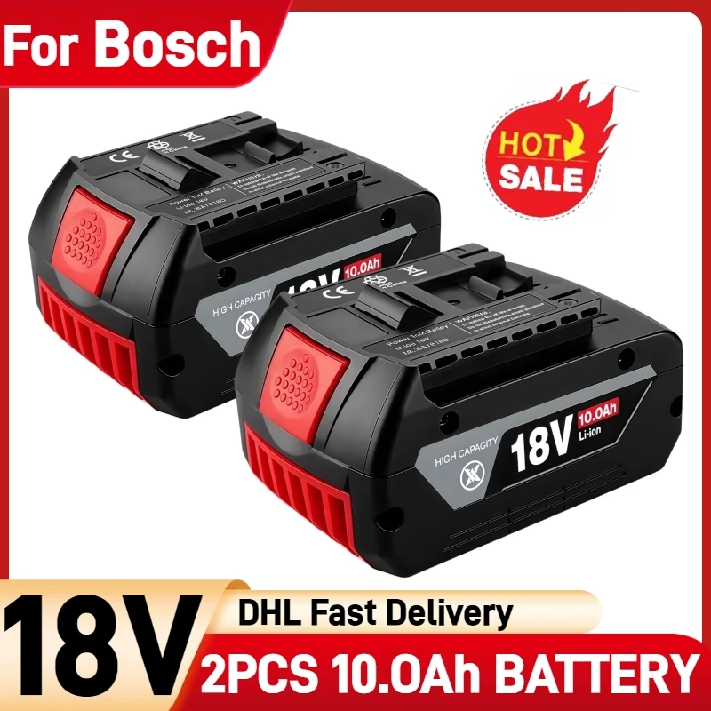 

100% оригинал для аккумулятора Bosch 18 В, 12 Ач, для электроинструментов Bosch 18 В GBA GBH GSR GSB BAT618 BAT609 BAT620 Сменный аккумулятор