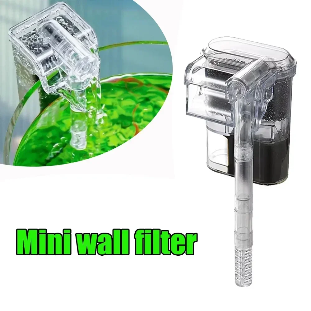 Aquarium Filter Hanging External 3 Stage Sponge 250L/H 25W Ultra Silent for 30-80L Tank FISH KEEPERS