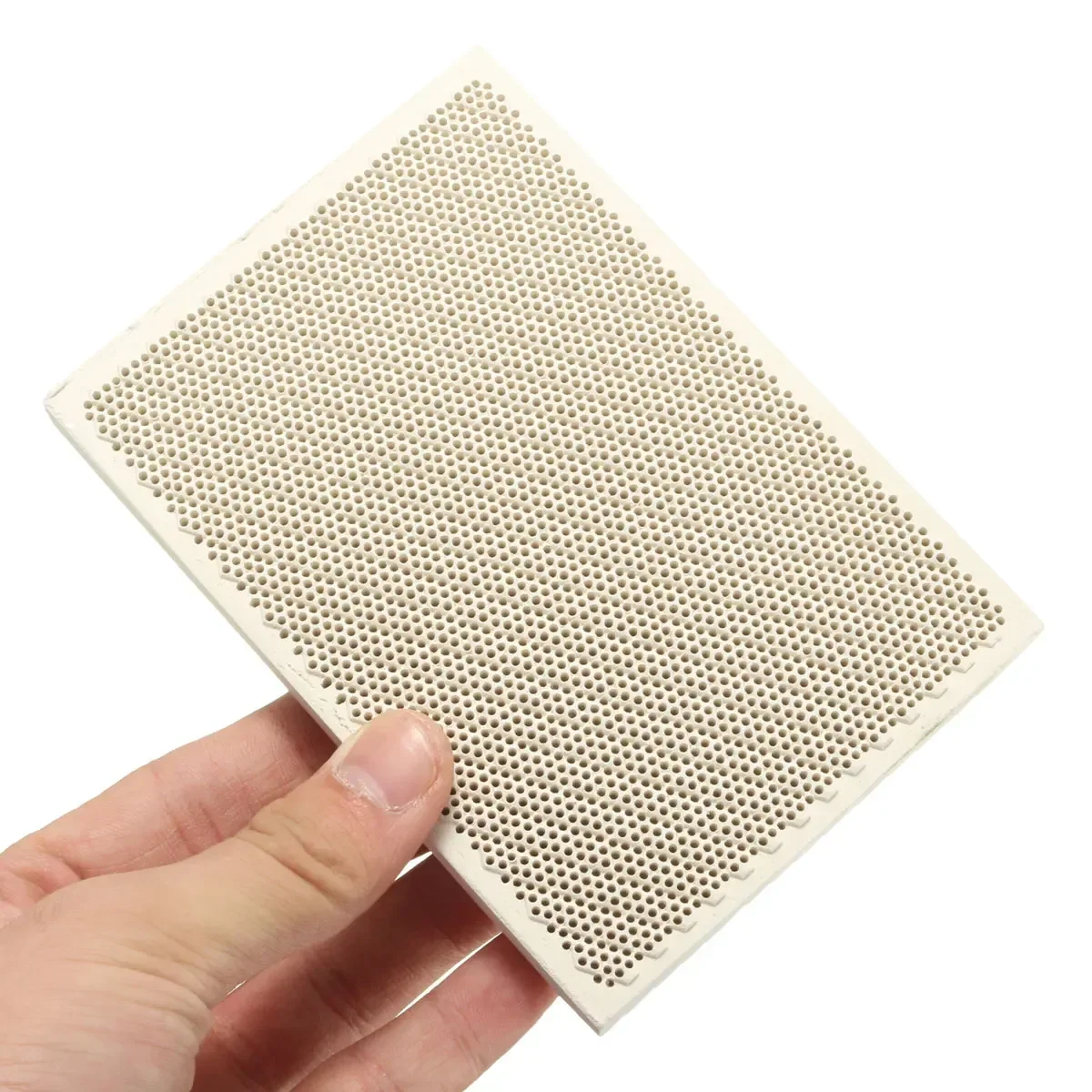 5pcs 135x95x13mm Ceramic Honeycomb Soldering Board Heating Boards for Gas Stove Head