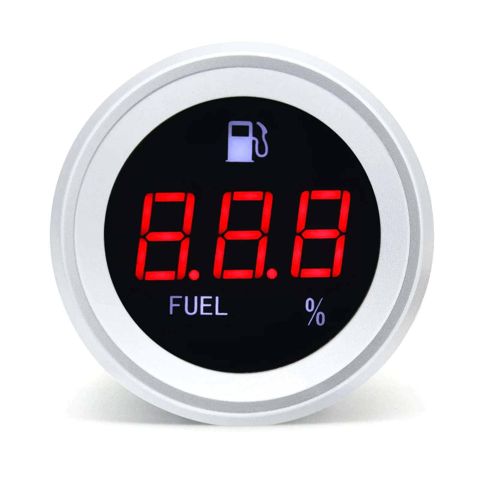 100-600mm Fuel Float Sensor +Fuel Level Meters With Red Backlight 0-190ohm Sensor Sender Unit Oil Indicator Range Sensor 12V 24V
