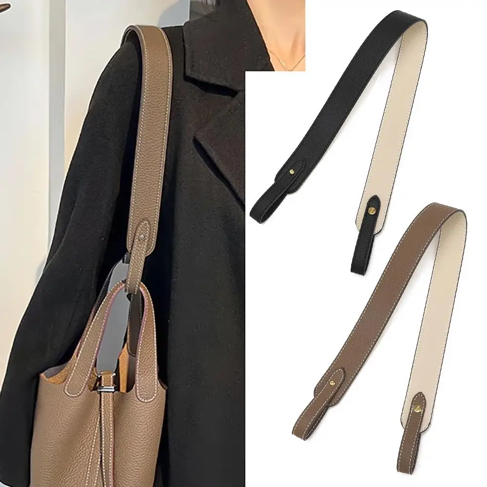 Hot Women Bag Strap Crossbody Handbag Belts Bag Accessories Wide Shoulder Strap Lichee Pattern Anti Wear And Tear Crossbody Belt