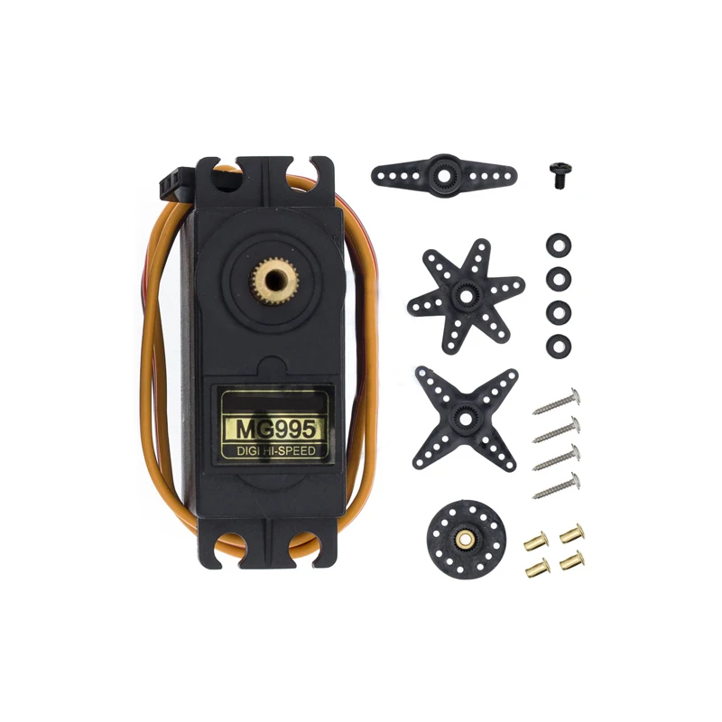 SG90 SG02R MG90S MG995 MG996 معدات بلاستيكية مؤازرة لنموذج قارب هليكوبتر لذراع ميكانيكي Arduino UNODIY MG946R MG945R MG996