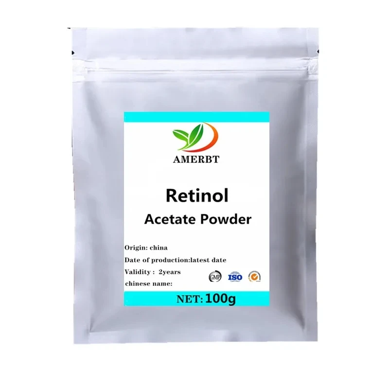 High quality Retinol Acetate Powder 99% free shipping