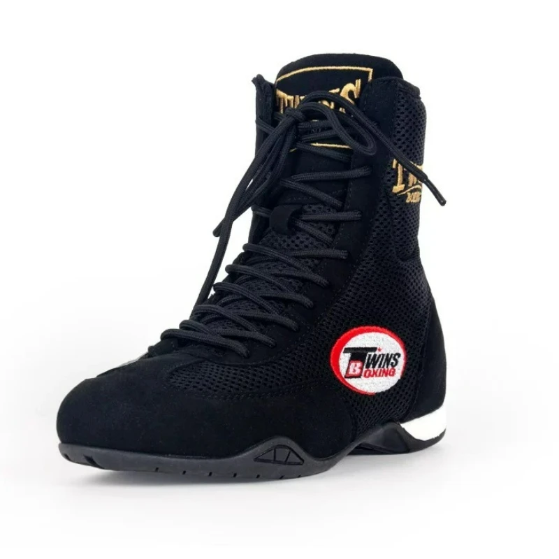 Professional Wrestling Shoes Men Women Designer Boxing Shoes Unisex Luxury Brand Fighting Shoes for Couples Mesh Training Shoe