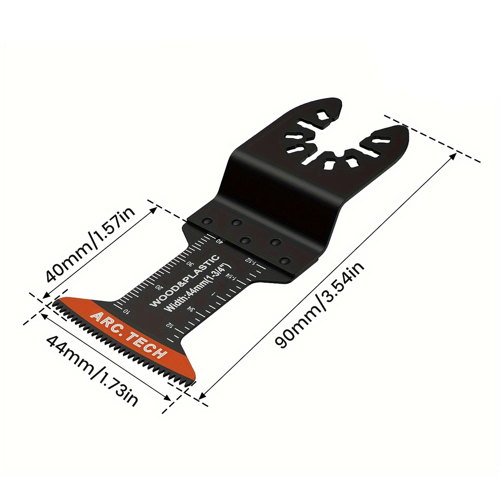 50 قطعة شفرات المنشار المتأرجحة للخشب المواد الصلبة شفرات معدنية متعددة المهام تتأرجح أداة شفرة لبوش دريمل فين Worx