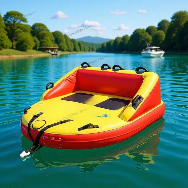 Inflatable Surfboard Cloth Cover Thickened, Two Person Backrest Dragging