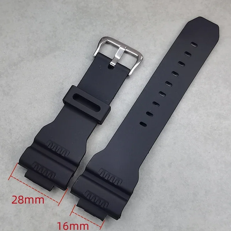 Silicone Watch Band for Casio G-7900SL GW-7900B GR-7900NV Waterproof Sport Rubber Strap Replacement Bracelet 16*28mm Accessories