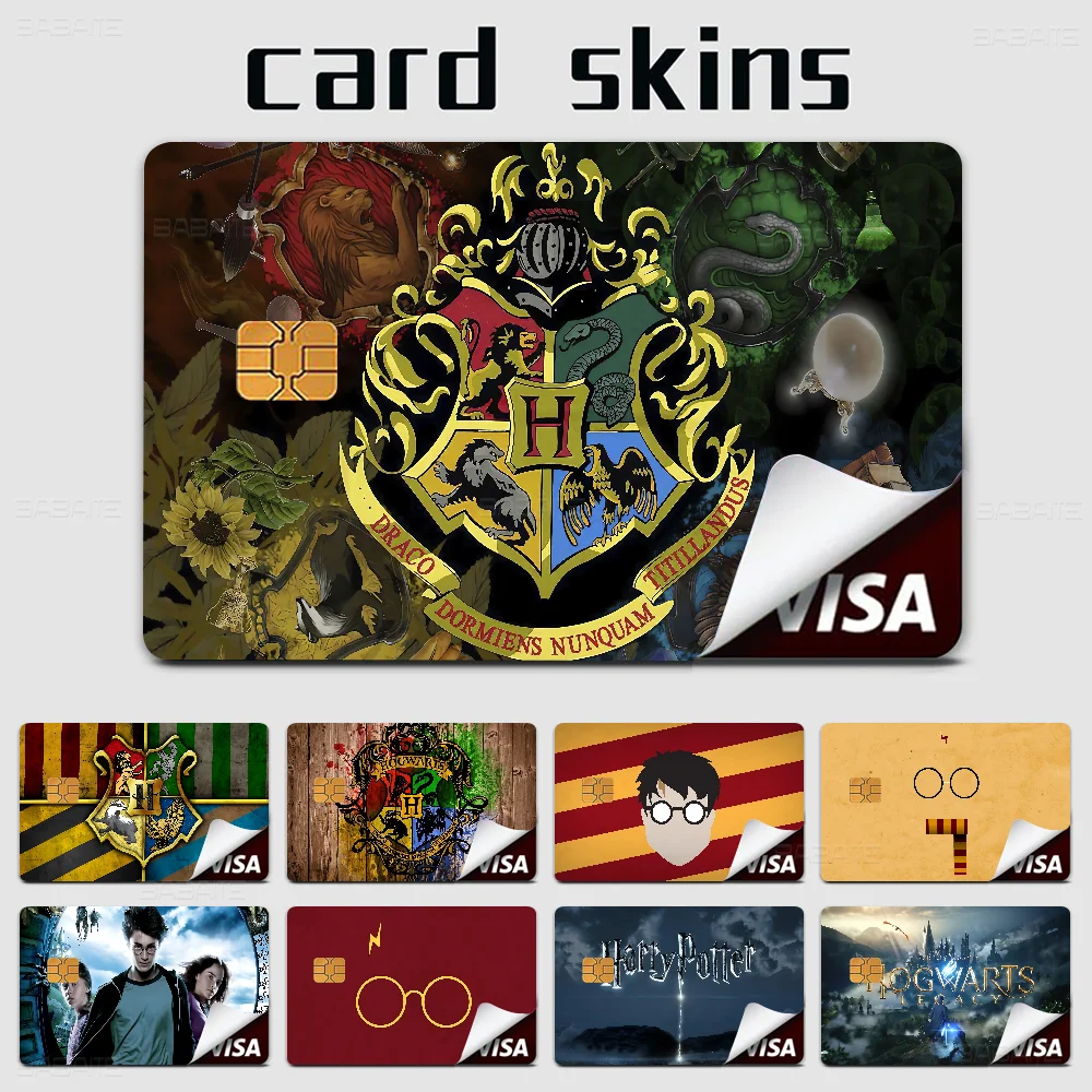 H-Harry-Movie-P-Potter (0) 100% Hot Sale Amine Credit Debit Bank Card Bus Card Film Skin Sticker