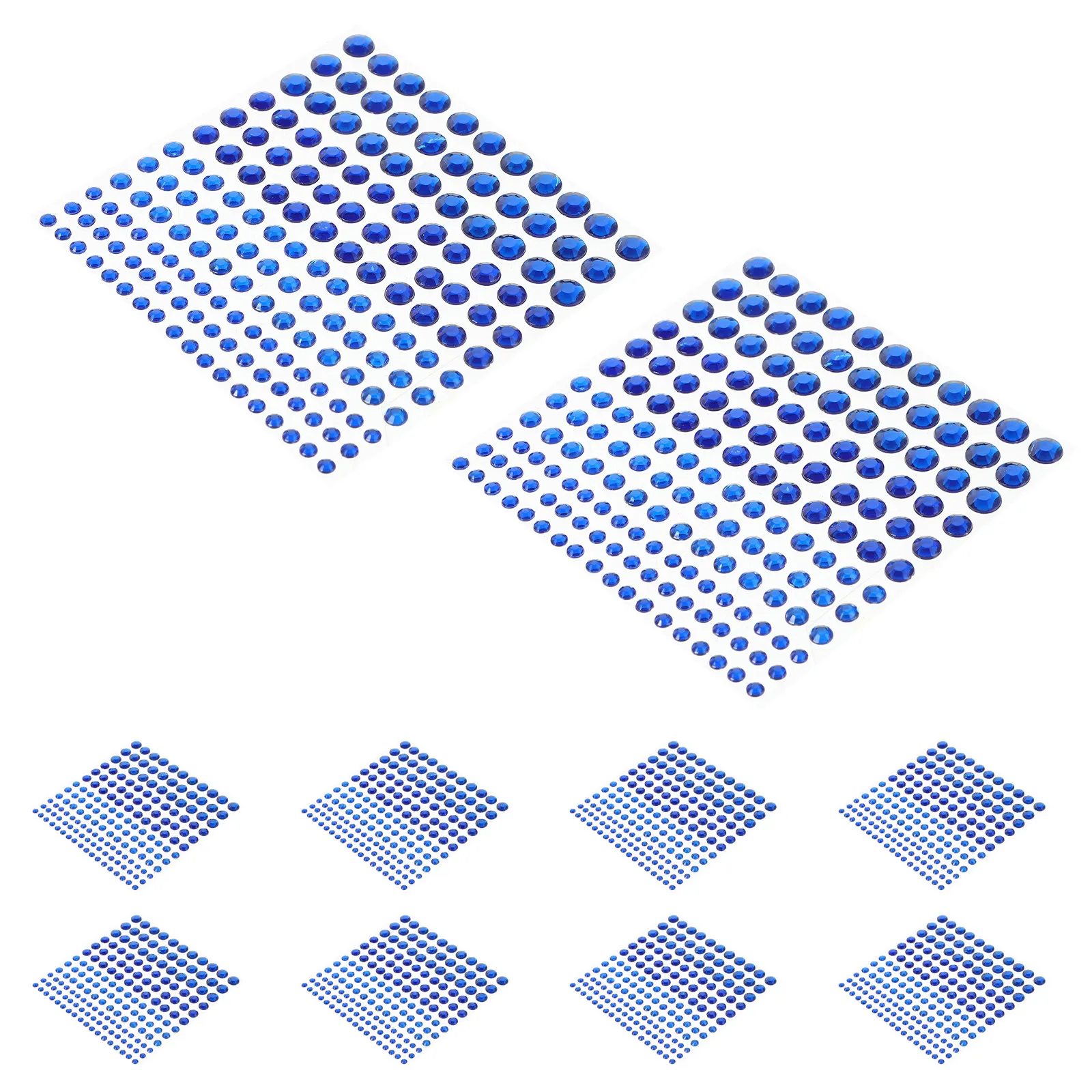 

15 листов стразовых наклеек с блестками для макияжа глаз, декора лица и тела, DIY, праздничного декора, поделок, клейкие кристаллы-самоцветы