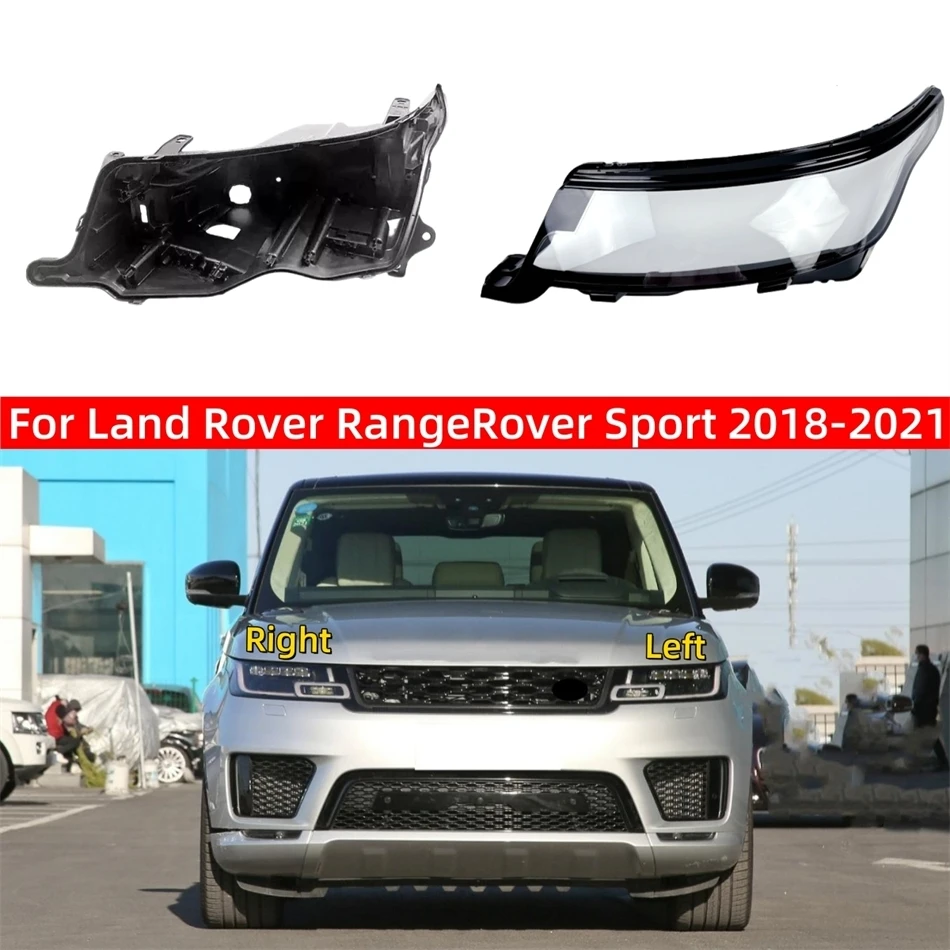 

For Land Rover Range Rover Sport 2018 2019 2020 2021 Car Accsesories Headlight Rubber Cover Headlight Bracket