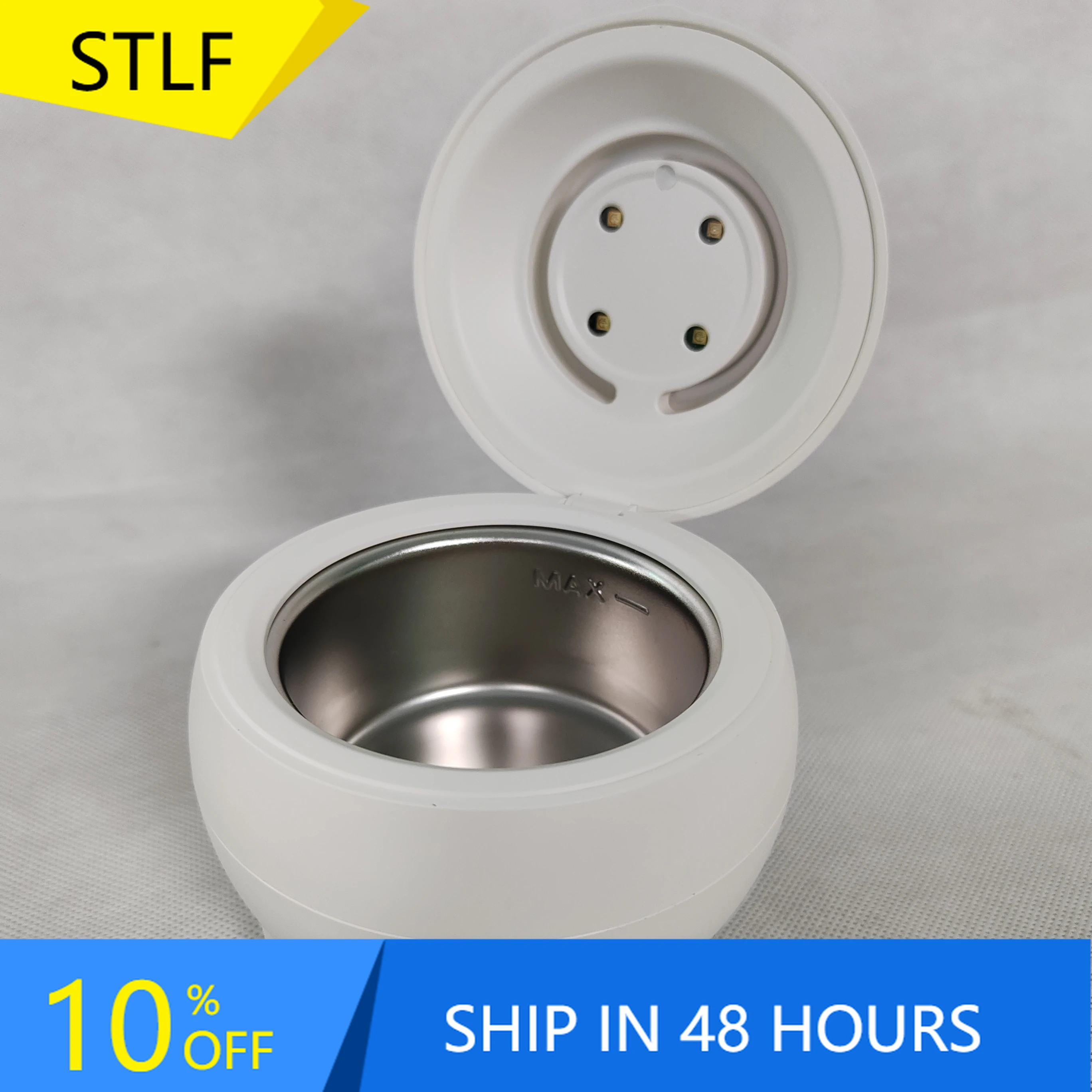 

STLF 2025 Super New 45KHZ Ultrasonic Denture Cleaner Jewelry Watch Washing Teeth Aligner Retainer Mouth Guard Deep Cleani