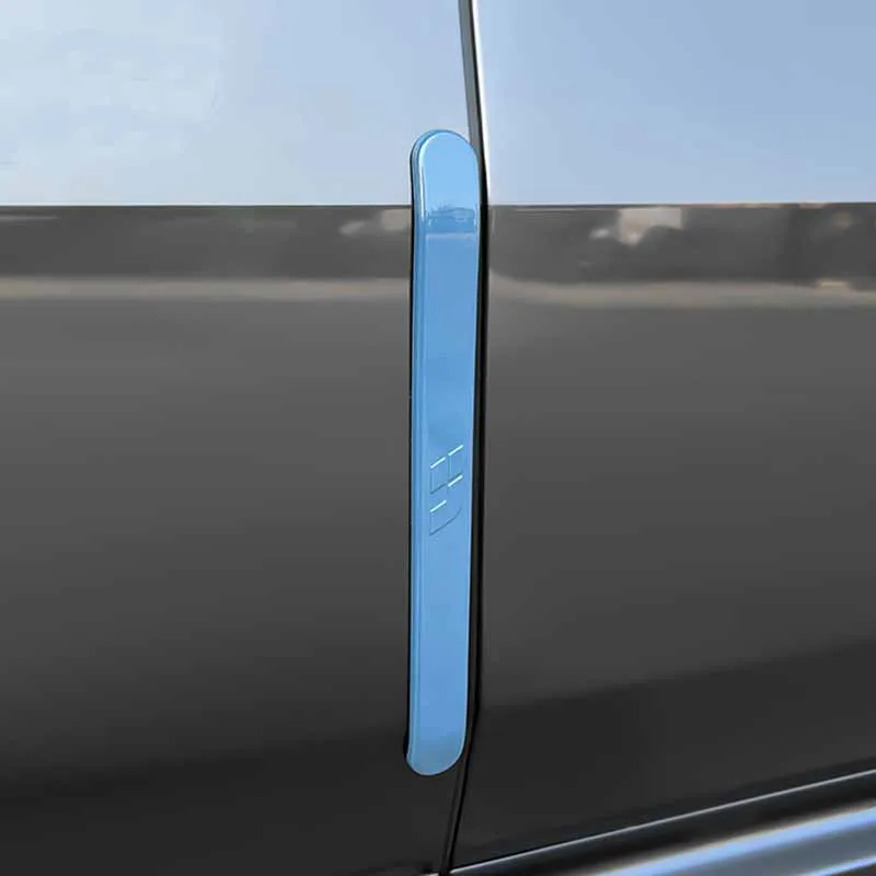 For LiXiang L8 L9 Car Door Bumper Strip Anti-scratch Mouldings Protective ABS Trim Exterior Accessories