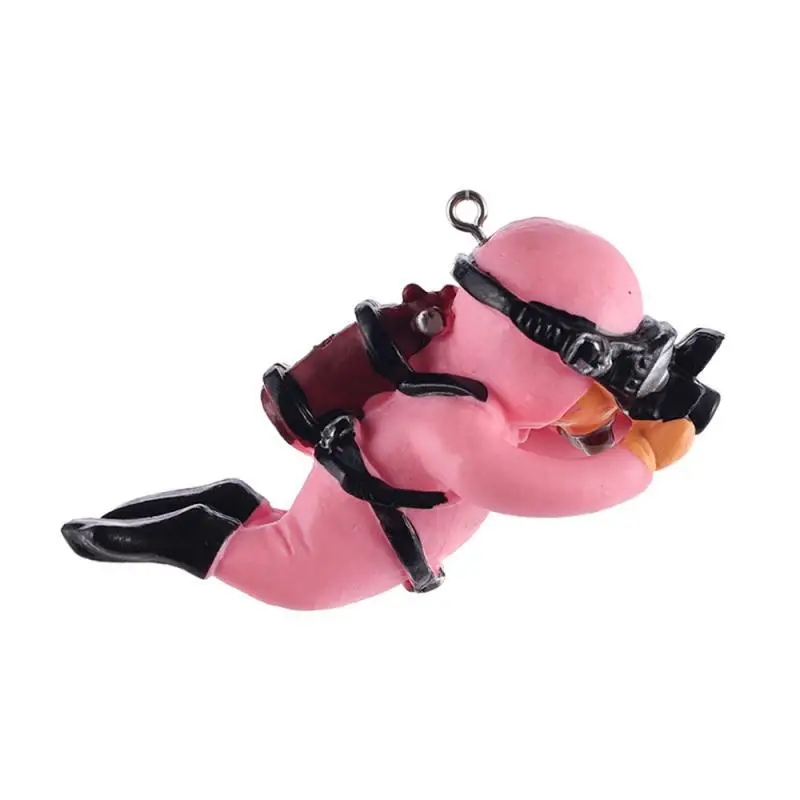 Decorate Fat Blue Snorkeling Diver Cute Portable Aquarium Ornaments Simple Drift In Water Small Household Landscaping Diver