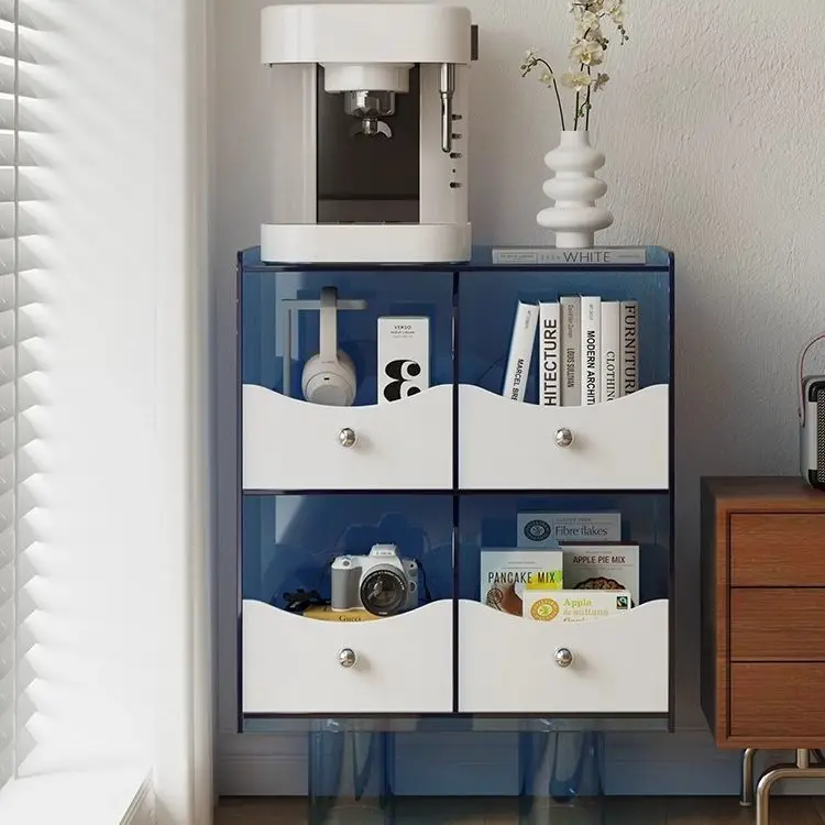 خزانة عرض فرنسية عتيقة، خزانة تخزين مدخل غرفة المعيشة، ديكور أشتات الحائط المنزلية، خزانة عمودية صغيرة #3