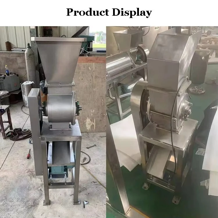 Large Capacity Industrial Fruit Crusher Machine with Motor / Tomato & Juicer/Cutter
