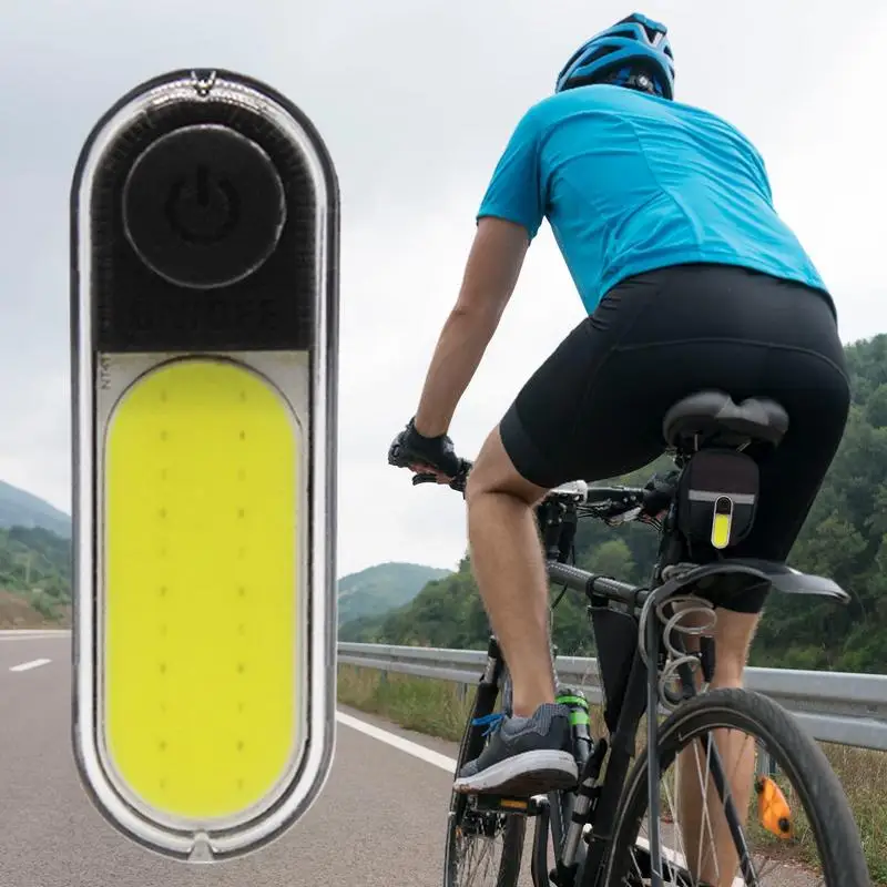 Rear Light For Bikes 5 Brightness Modes Bikes Safety Tail Lights Rechargeable Cycling Flashlight With Pen Clip Design For Road
