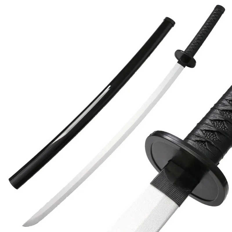 Anime Rollenspel Hayakawa Aki Katana Cosplay Prachtig 102Cm Bamboe Geassembleerd Zwaardwapen 40Inch Model