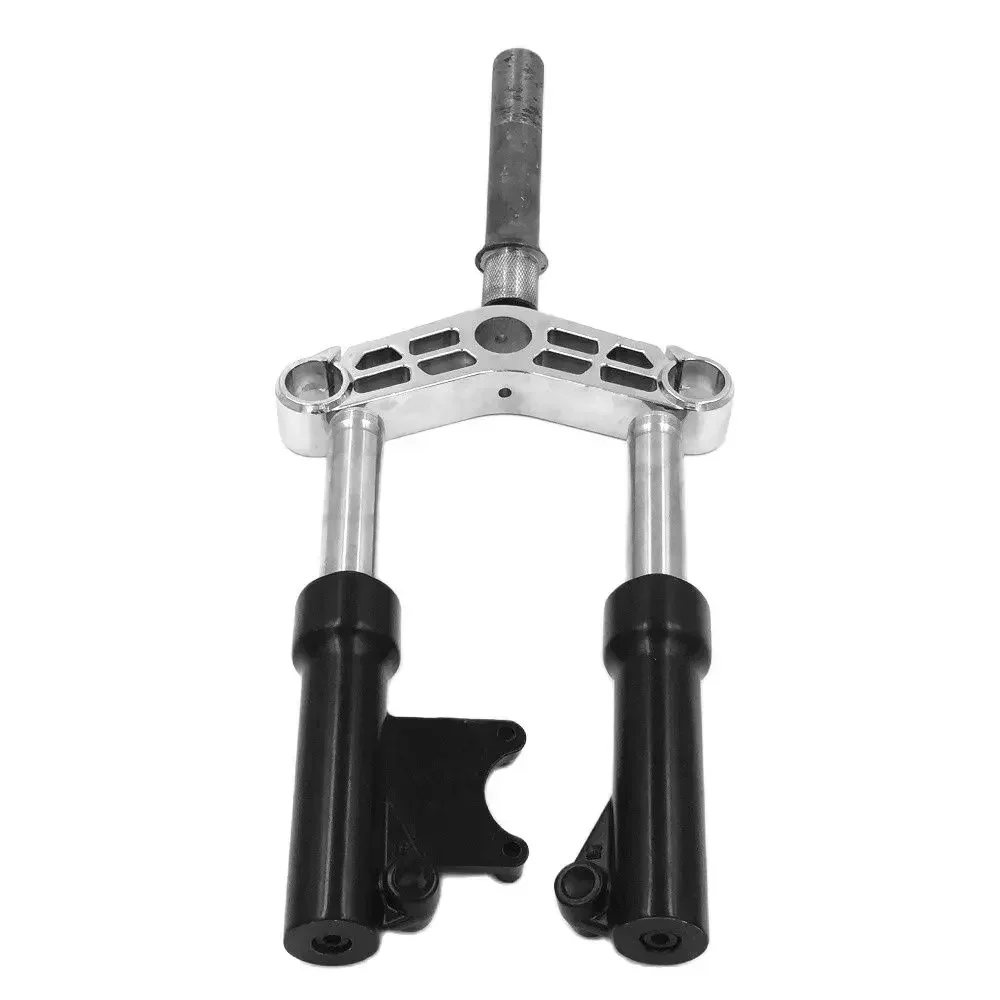 27mm Oil Shock Absorption 2 Pieces Front Shock Suspension Hydraulic Fork For E-Scooter Mini Motorcycle Accessories