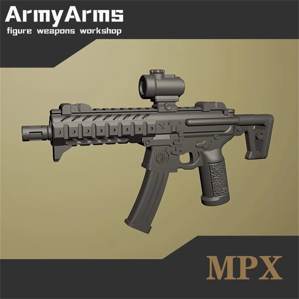 

Snail ArmyArms 1/50 Doll Soldier About 3cm MPX Gun Not Launch Equipment Gift Model Toy In Stock