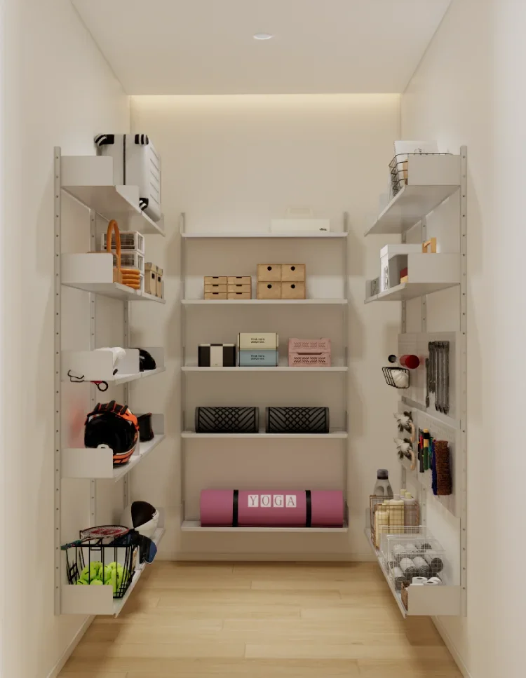 Storage room sundries storage rack household wall hanging wall multi-layer shelf