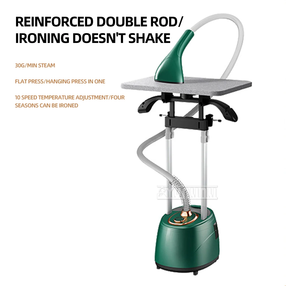 HOT NEW Electric Vertical Ironing Machine 2.3L Steam Iron 10 Speed Temperature Regulation Double Pole Iron 220V Ironing Clothes