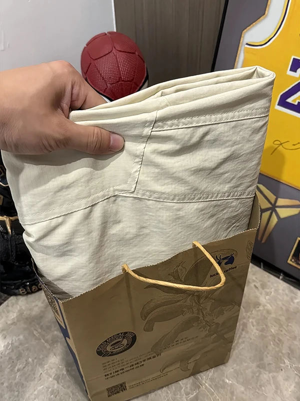 

Qui Dry Thin Ice Silk Casual Pants Men's Summer Loose Workwear Wide Leg Pants Cleanfit Casual Pants Knife Design