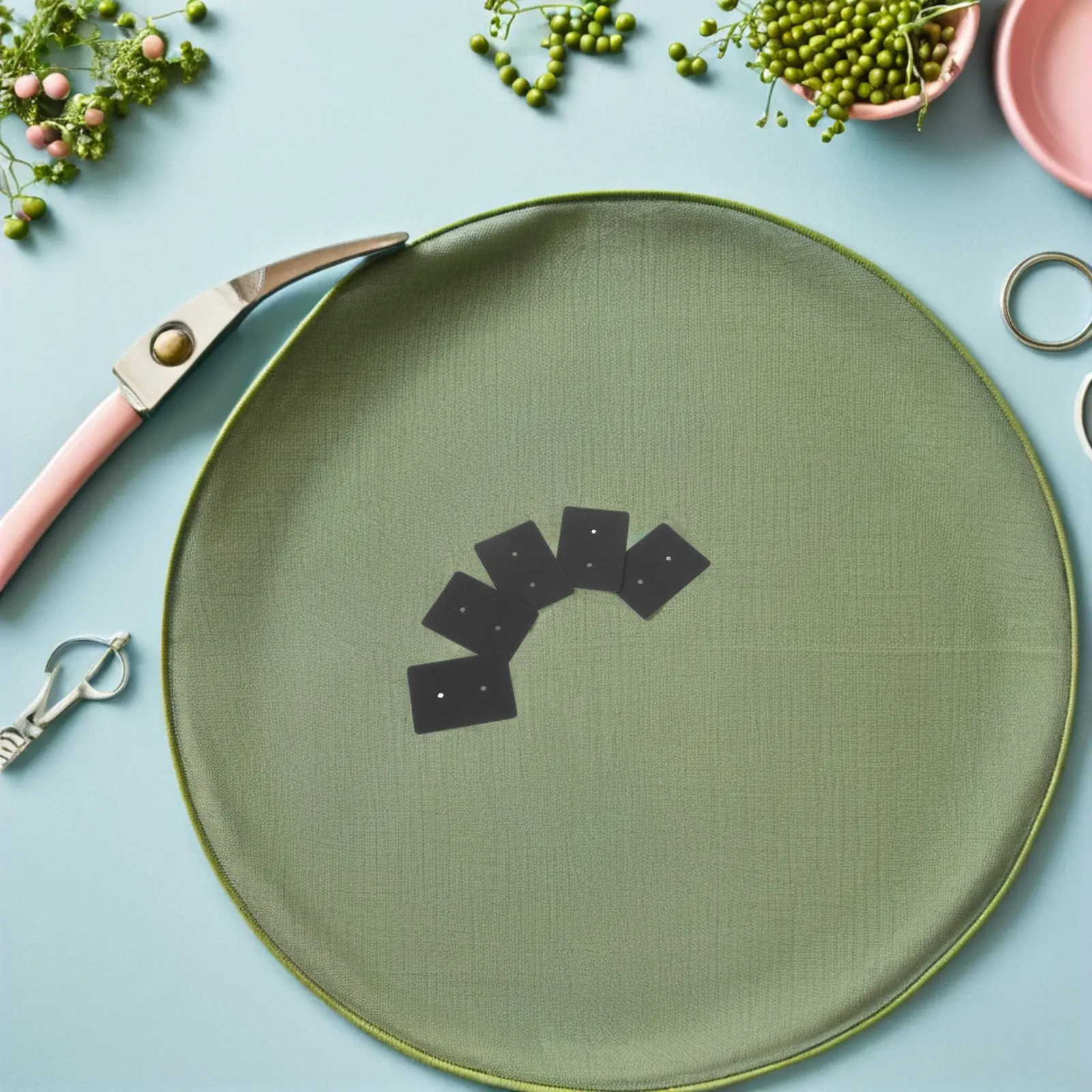 

300Pcs Black Jewelry Display Cards Paper Sturdy Earring Packaging Retail Holder for Earrings Fashion Earring Display