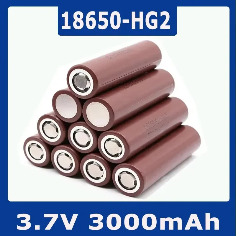 

20PCS Original HG2 18650 3000mAh battery 18650 HG2 3.6V dedicated For hg2 Power Rechargeable battery for battery pack