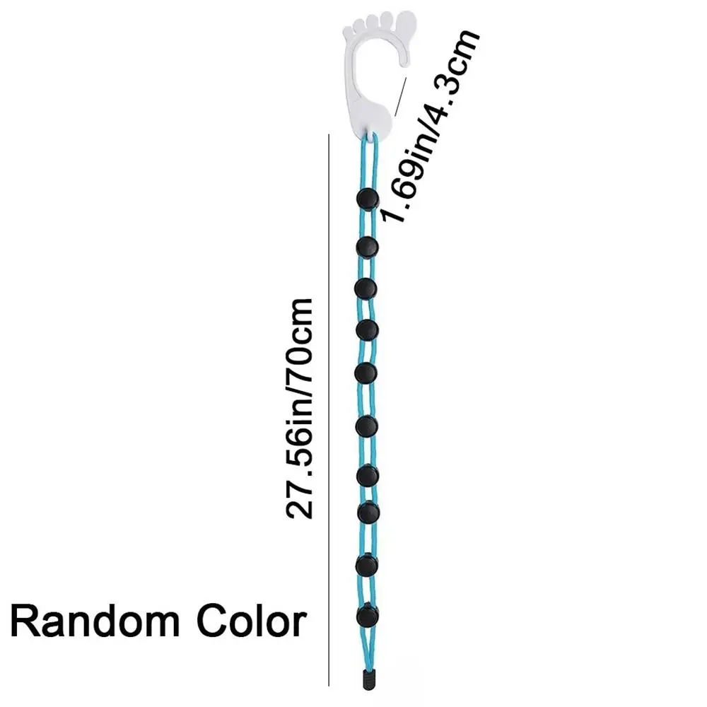 3Pcs Plastic Sock Organizer Large Capacity Space Saving Sock Hanger Pairs Storage Hanging Sock Drying Device Travel