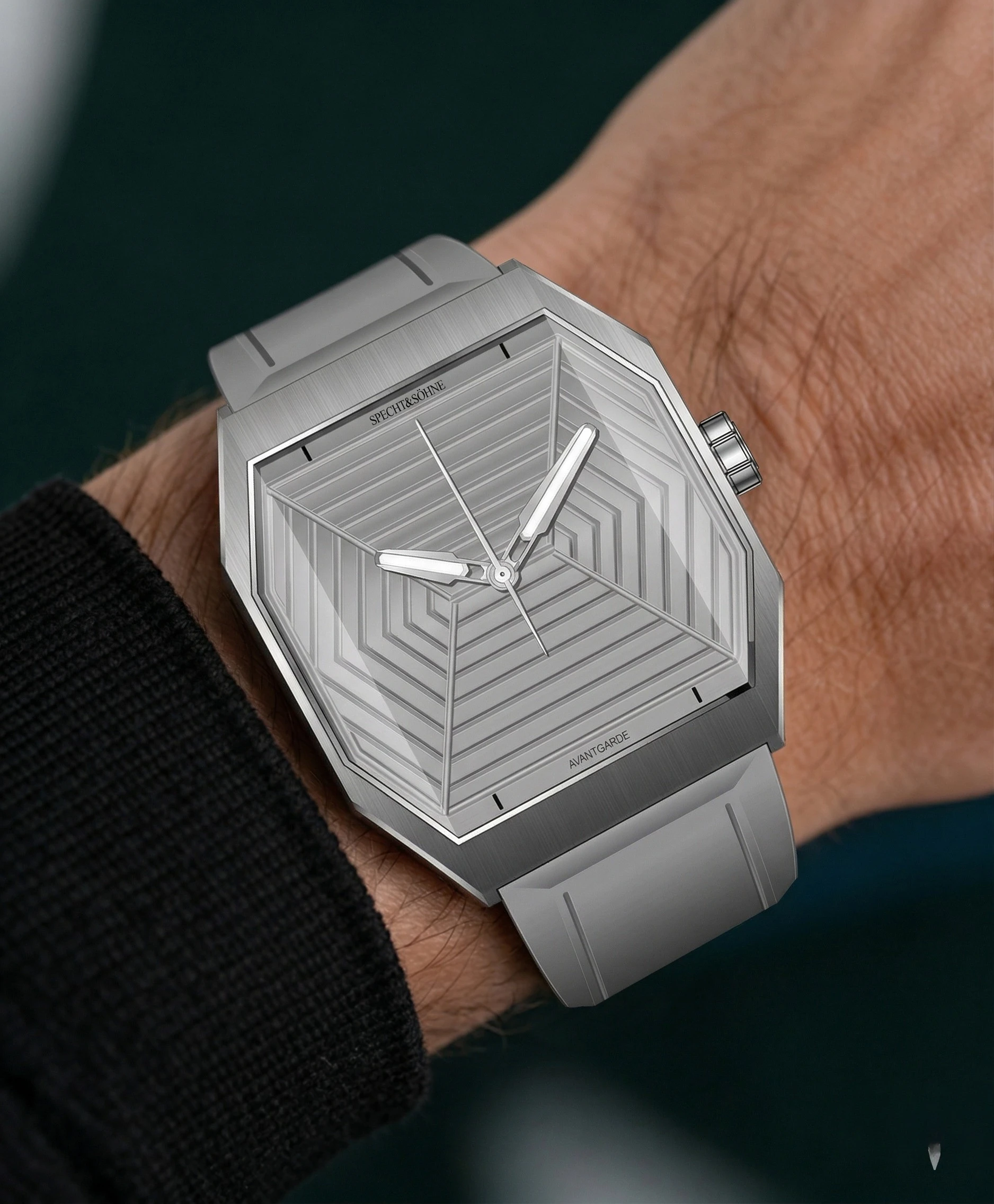 2026 Specht & Söhne Creative Design Square Watch For Men Sports Watches Octagon Stainless Steel 3D Sapphire Crystal Reloj Hombre